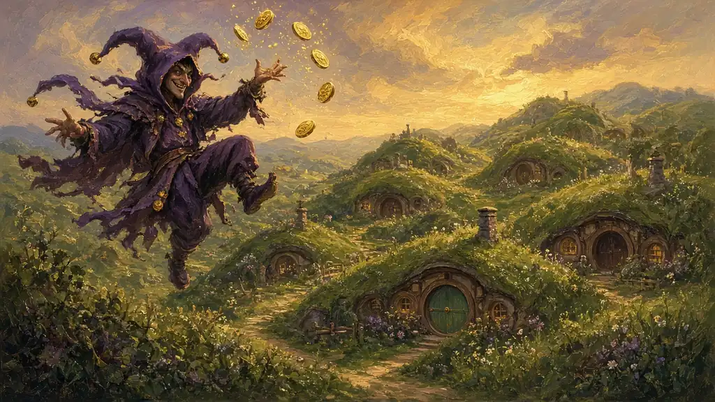 Original fantasy illustration for Fizzlethorpe Bristlebane