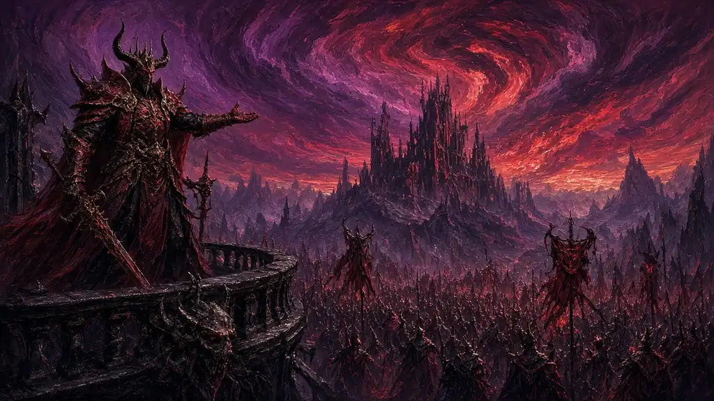Original fantasy illustration for Mata Muram & Discord